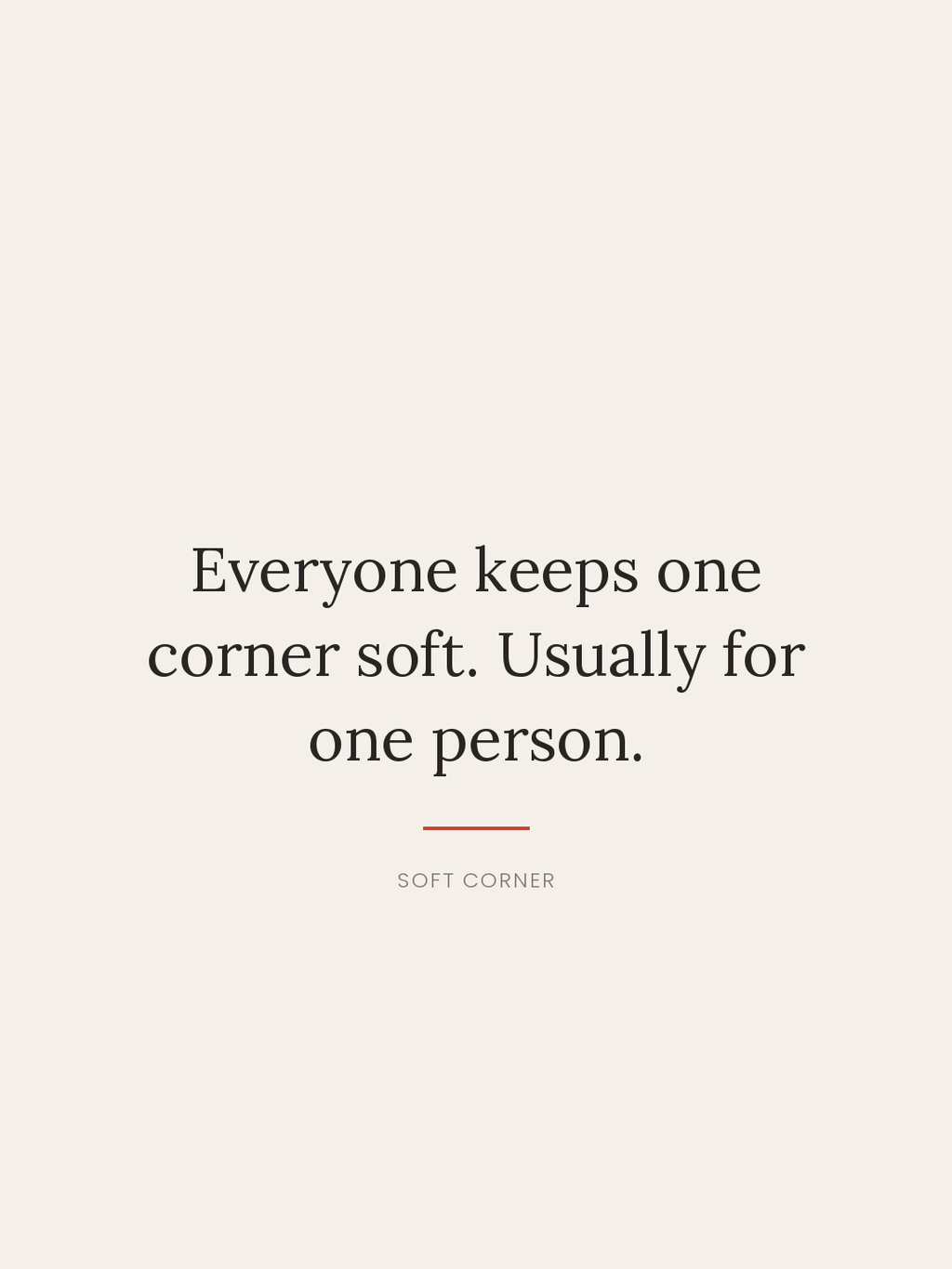 Soft Corner
