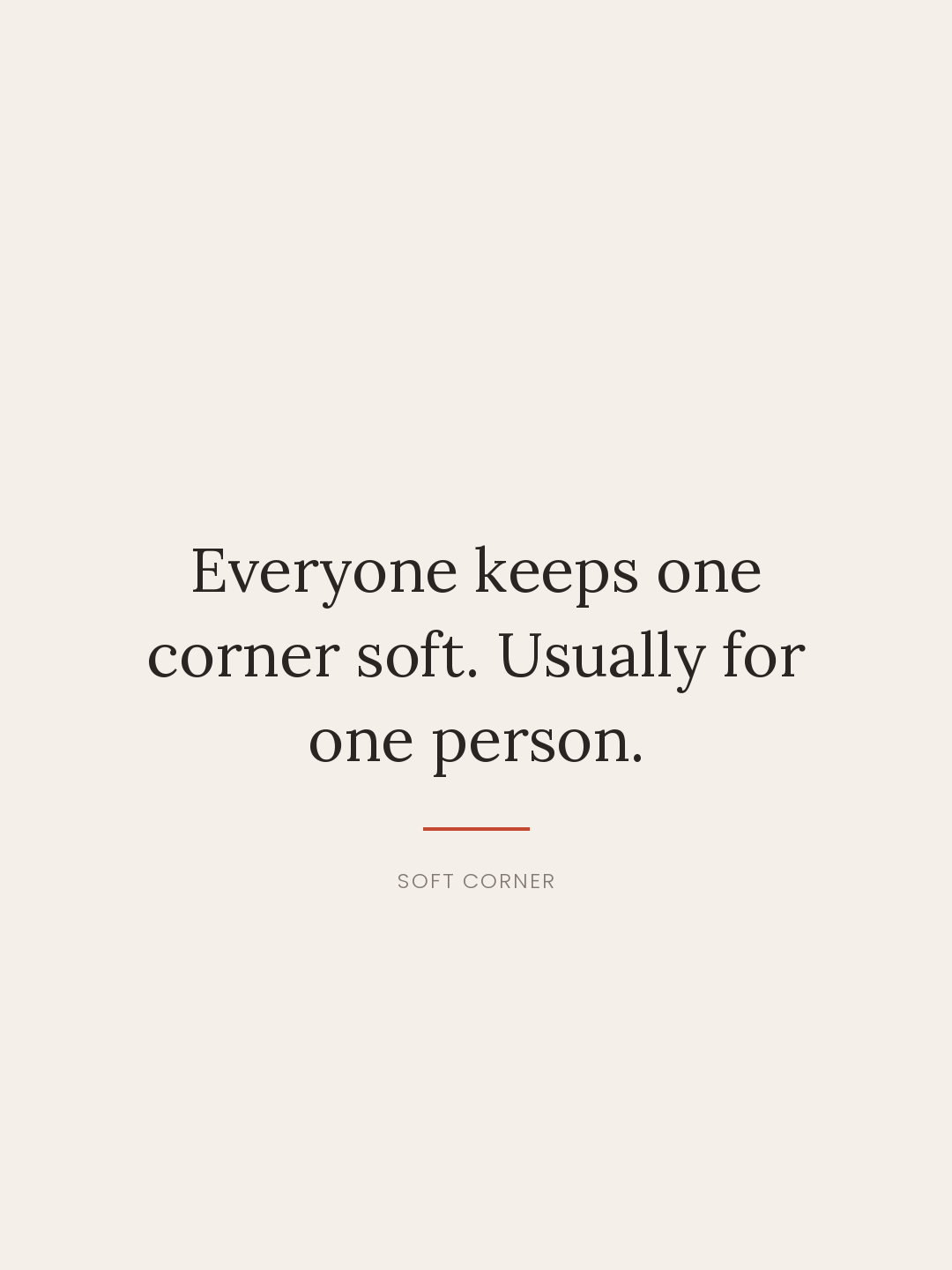 Soft Corner